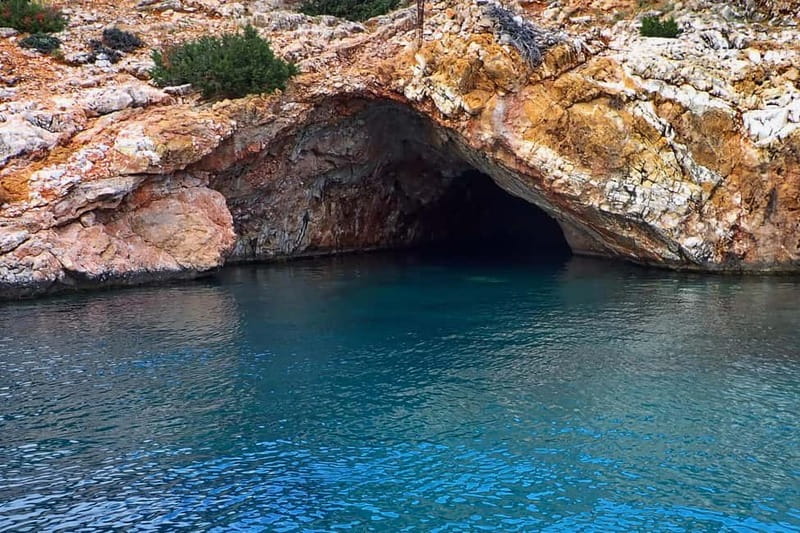 Naxos: 2 hours Boat Trip from Panermos to Rina's Cave - Photos, videos, and the extras on board
