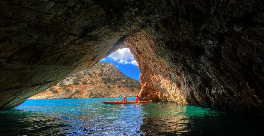 Naxos: Rhina Cave and Coastline Sea Kayaking Tour - Why Rhina Cave is worth the paddle