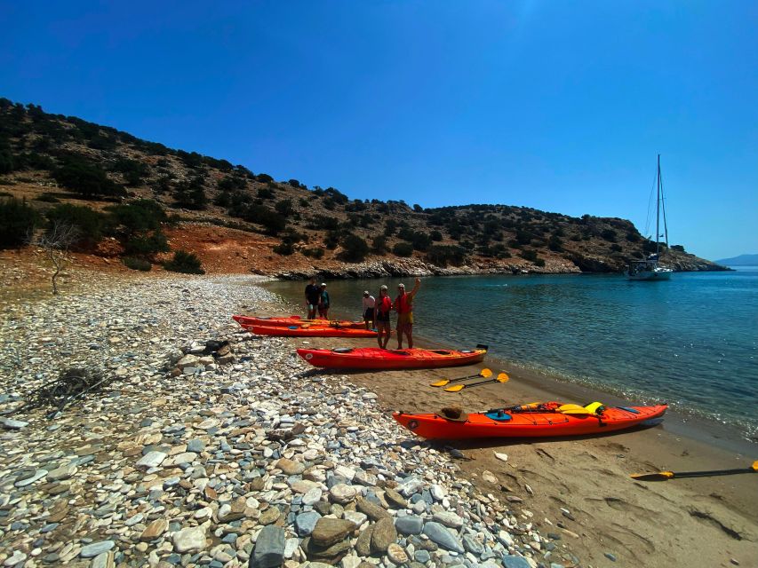 Naxos: Rhina Cave and Coastline Sea Kayaking Tour - Naxos snacks and the optional taverna meal