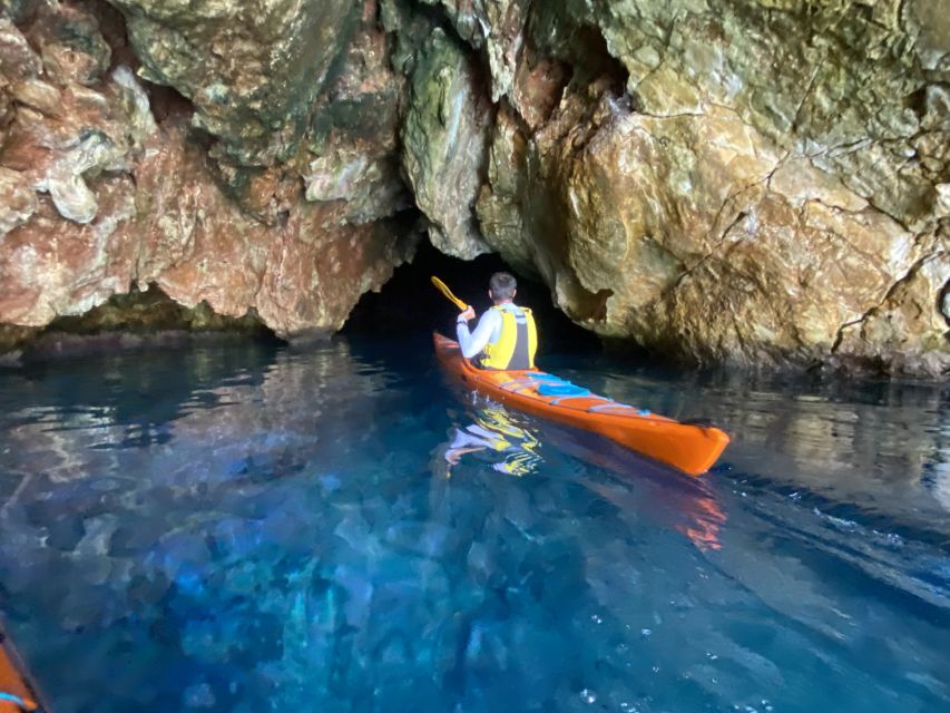 Naxos: Rhina Cave and Coastline Sea Kayaking Tour - The 9-kilometer paddle along Naxos’ southern coast