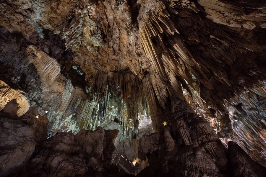 Nerja: Caves of Nerja Entry Ticket with Audio Guide - Stairs, clothing, and getting there