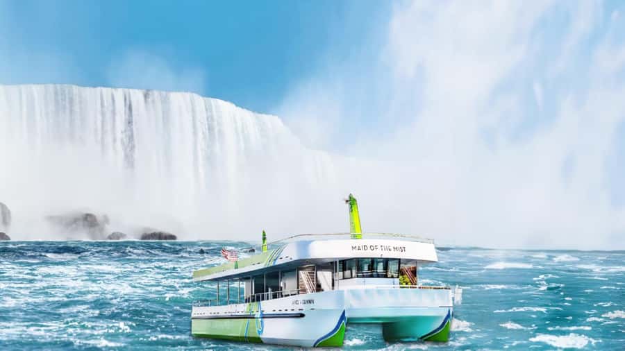 Niagara Falls, USA: Guided Tour With Boat, Cave & More - Cave of the Winds and the force of the spray