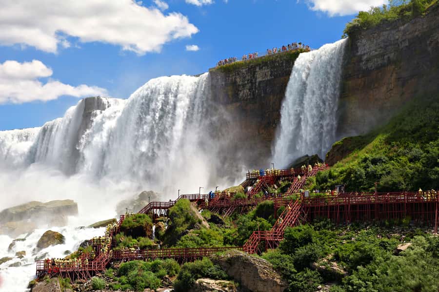 Niagara Falls, USA: Guided Tour With Boat, Cave & More - Goat Island, Luna Island, and Terrapin Point