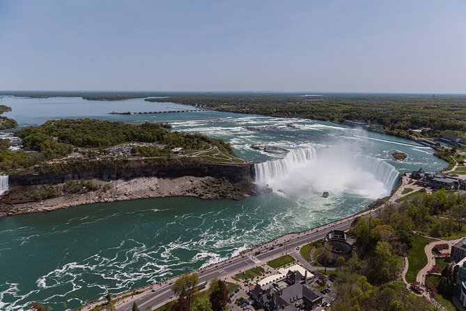 Niagara Underground Tour: Power Station and Tunnel Under Falls - Starting above the river at Skylon Tower