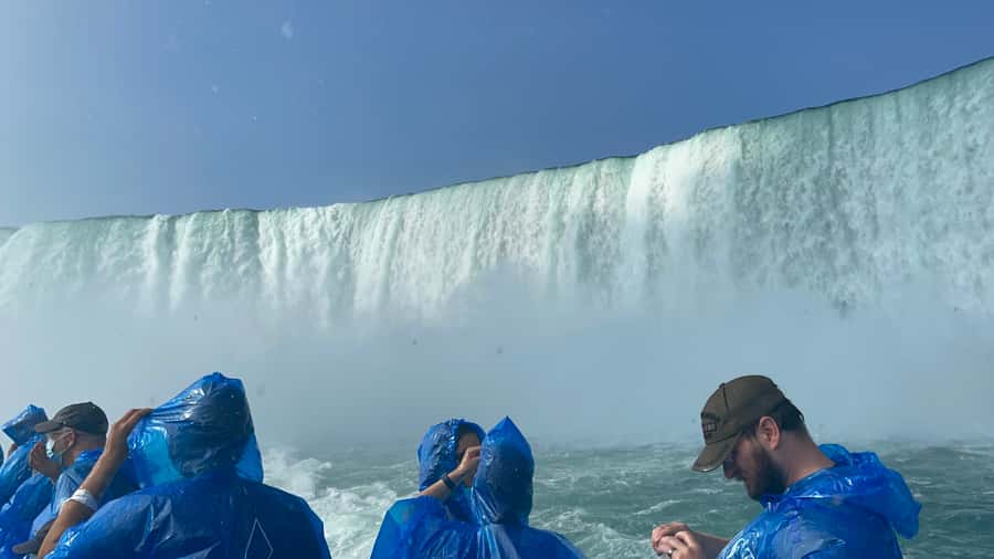 Niagra Falls, USA Side: Boat, Cave and Shuttle pass Tour - Goat Island, Luna Island, and the first views