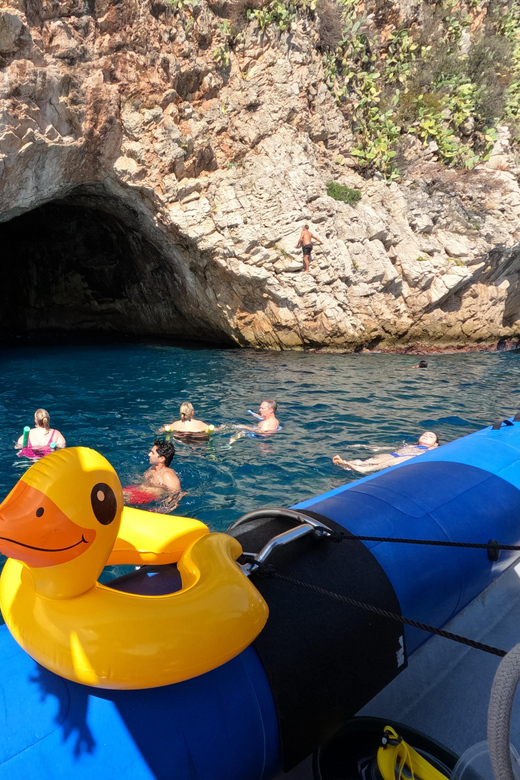 Nice: Mala Caves, Villefranche & Snorkeling Boat Tour - A fast, scenic start from Port Lympia