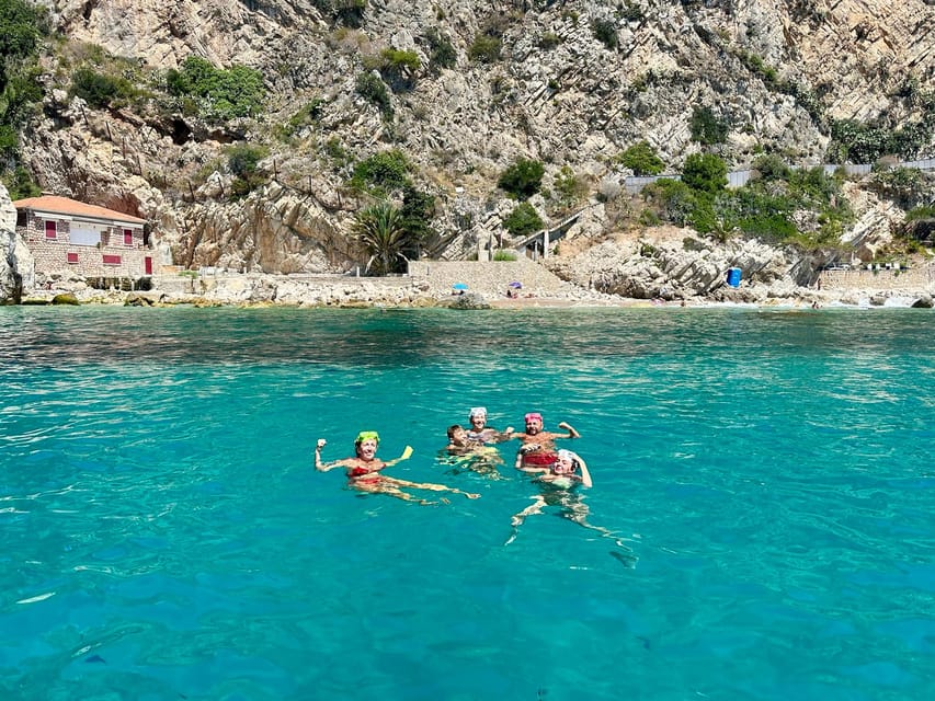 Nice: Mala Caves, Villefranche & Snorkeling Boat Tour - The return ride to Nice