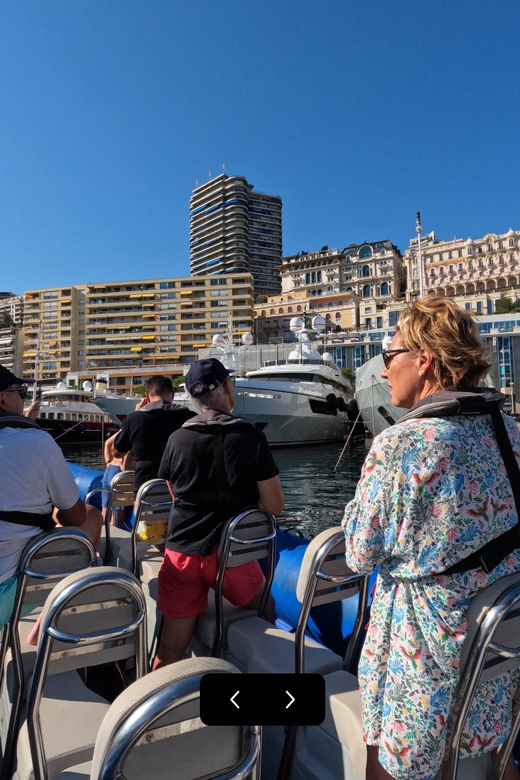 Nice: Monaco & Mala Caves Boat Trip with Snorkeling - Leaving Nice and following the French Riviera coast