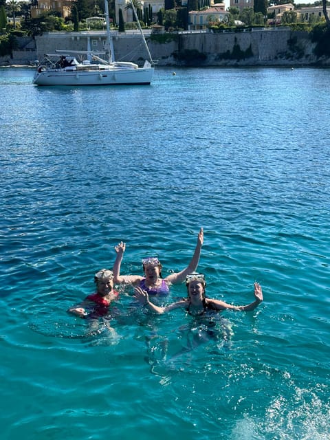 Nice: Secret Riviera Boat Tour to Mala cave with Snorkeling - Saint-Jean-Cap-Ferrat from the water