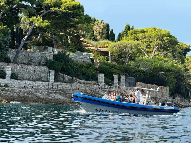 Nice: Secret Riviera Boat Tour to Mala cave with Snorkeling - The fast ride from Port Lympia