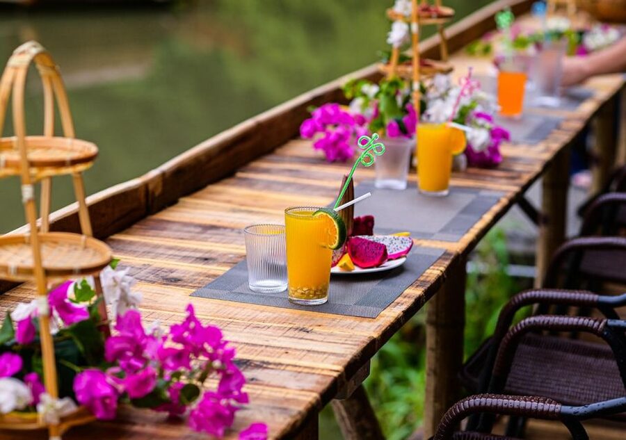 Ninh Binh cooking class at Buffalo Cave - Buffalo Cave, the waterfall, and farm activities