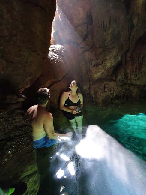 Opatija: Cliffs and caves kayak adventure - The underwater cave is the tour’s signature moment