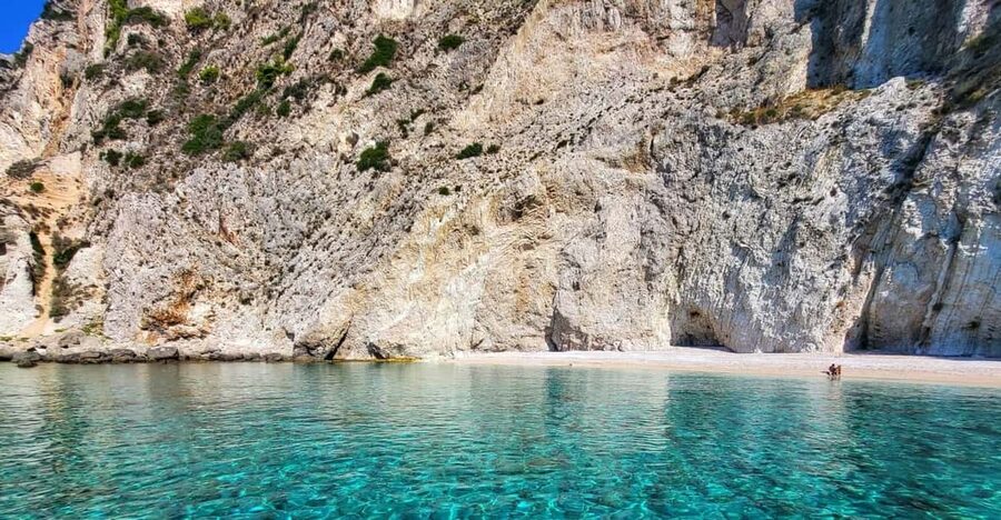 Paleokastritsa: Kasteli, Blue Caves, & Limni Beach Boat Trip - Limni Beach gives you a real swimming break