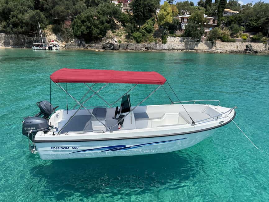 Paleokastritsa: Kasteli, Blue Caves, & Limni Beach Boat Trip - Kasteli provides the second swim