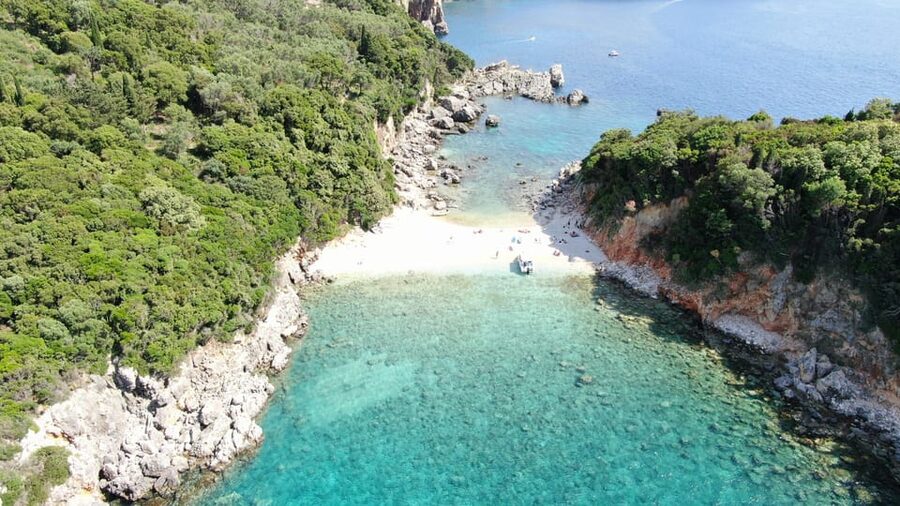 Paleokastritsa: Kasteli, Blue Caves, & Limni Beach Boat Trip - Meeting at Alipa port in Paleokastritsa