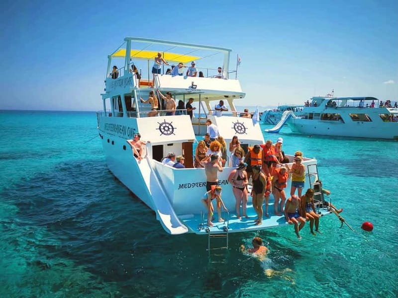 Paphos: Blue Lagoon, Aphrodite's Baths & Sea Caves Day Trip - What the Blue Lagoon cruise is really like