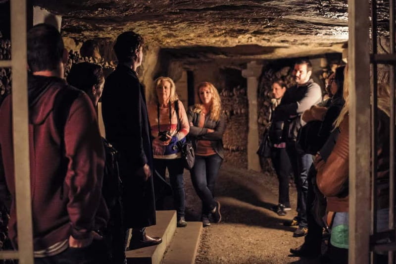 Paris: Catacombs Special Access Tour - Entering the underground cemetery