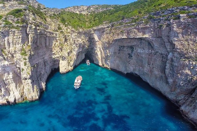 Paxos Antipaxos Blue Caves (Lakka Village) from Corfu - Pickup, ports, and the early start