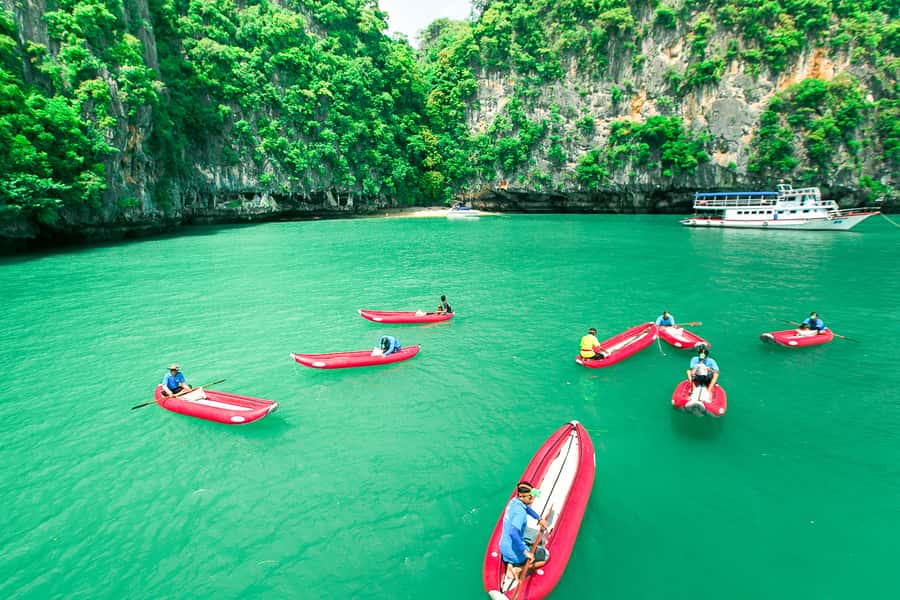 Phang Nga Bay Highlights: Kayaking and Cave Exploration Tour - Secret Lagoons Beneath the Cliffs
