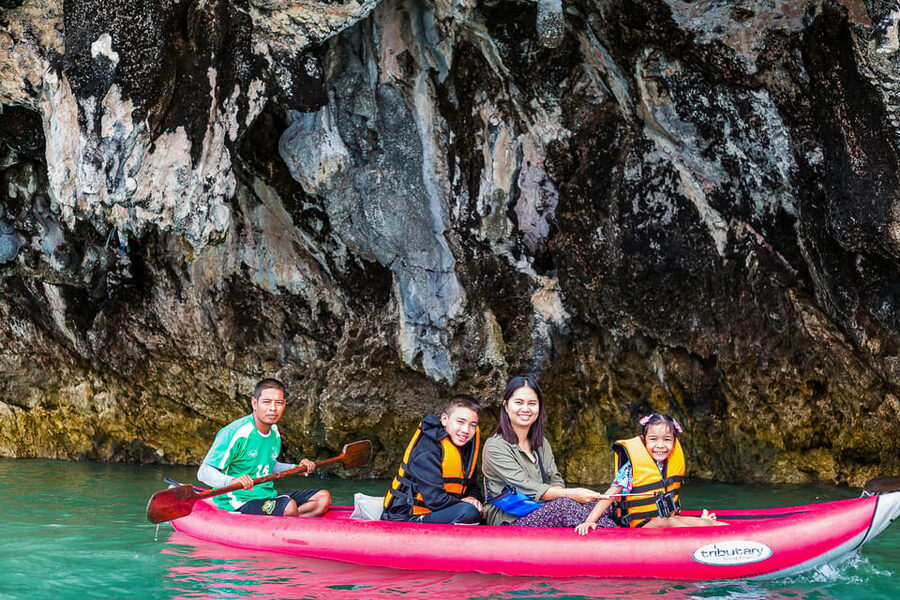 Phang Nga Bay Highlights: Kayaking and Cave Exploration Tour - James Bond Island: Famous, Photogenic, and Busy