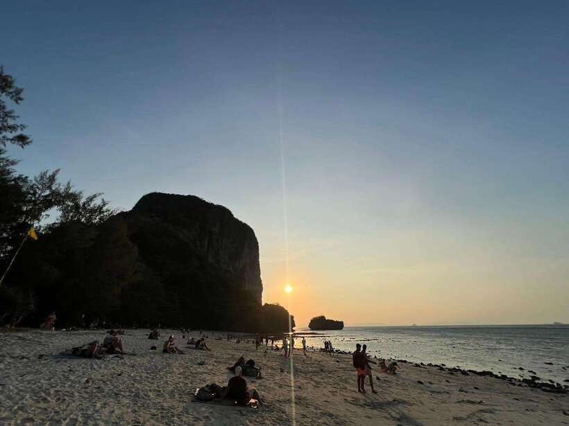 Phranang Cave Sunset with BBQ dinner & Plankton Tour - Swimming with fluorescent plankton after dark