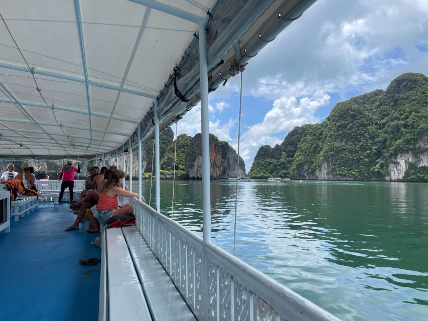 Phuket: James Bond Island by Big Boat with Sea Cave Canoeing - Lunch, fruit, and time on deck