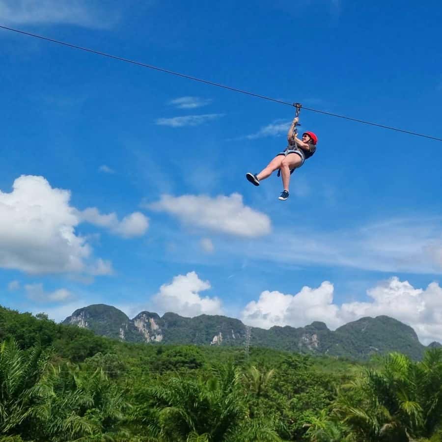 Phuket: Monkey Cave, Water Rafting, Zipline with ATV Option - The 2.5-hour ride to Suwan Kuha Temple