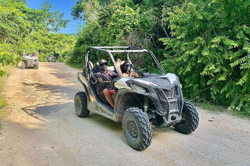 Playa Del Carmen: Cenote & Mayan Village Tour by Buggy - A jungle tour with three different moods