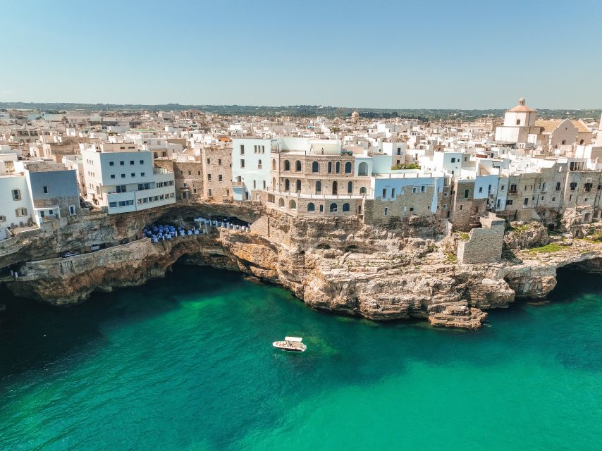 Polignano a Mare: Boat Cruise to Scenic Caves with Prosecco - Leaving Cala Ponte Marina
