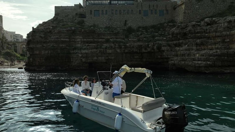 Polignano a Mare by Boat: Sea Caves & Apulian Aperitif - Grotta Ardito and the Polignano coastline
