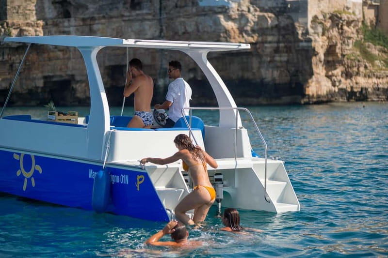 Polignano a Mare: Eco Boat Tour with Snorkeling and Caves - From San Vito to the first coastal views