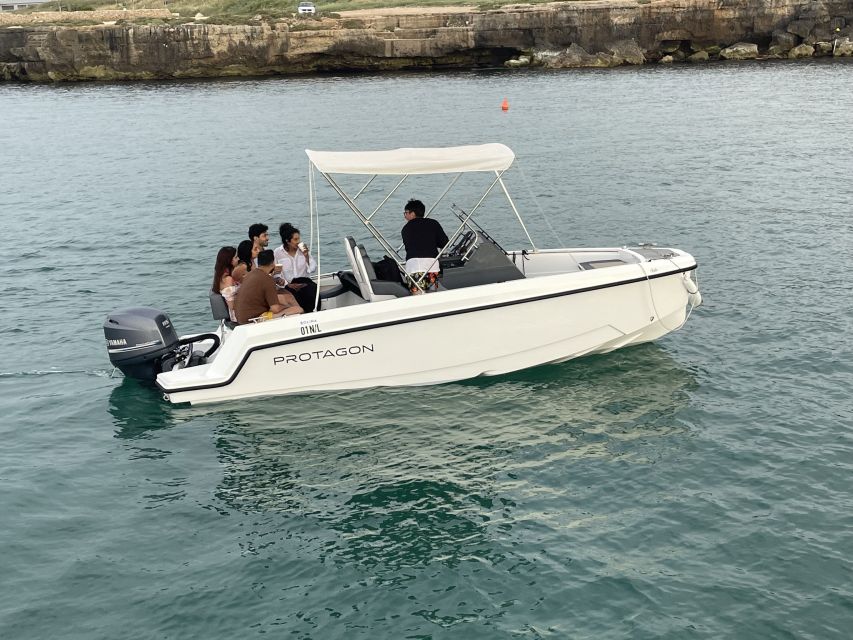 Polignano a Mare Private Tour to the Caves brand new boat - The swimming stop is more than a quick photo break