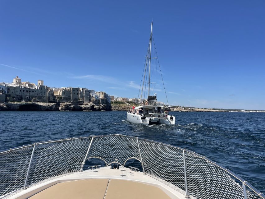 Polignano a Mare Private Tour to the Caves brand new boat - A private boat with useful, simple comforts