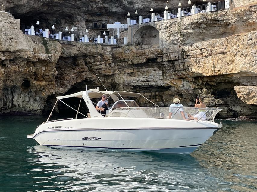 Polignano a Mare Private Tour to the Caves brand new boat - Who will get the most from this two-hour cruise