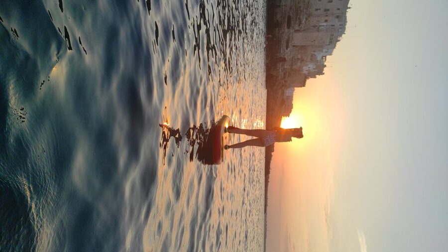 Polignano a Mare: Stand-Up Paddle Board Sea Cave Trip - Paddling toward Lama Monachile Beach