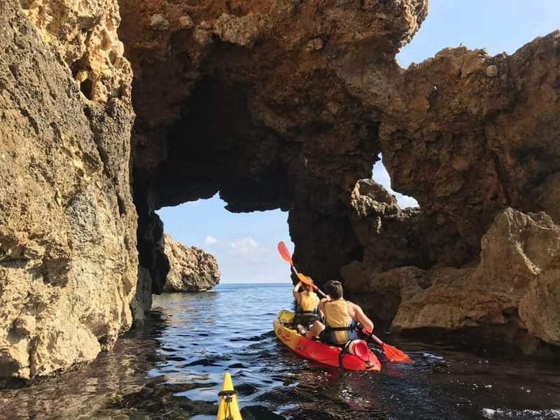 Pollença: Kayak Discovery – Snorkeling and Caves - Ten minutes that make the paddle safer