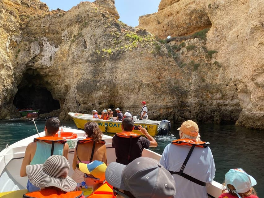 Ponta da Piedade:Express grotto tours - How the small boat changes the experience