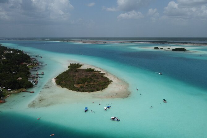 Pontoon Tour - Visit the Pirate Channel, Cenotes and Islands. - Swimming in the clear Pirate Channel