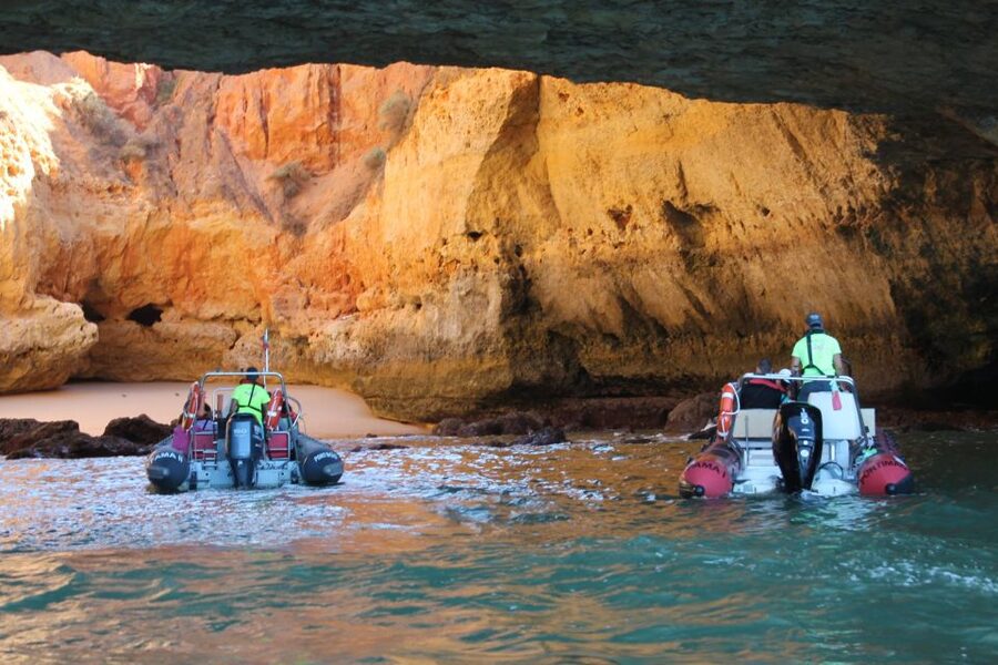 Portimão: Benagil Cave and Praia de Marinha Boat Tour - About 20 caves, arches, and beaches