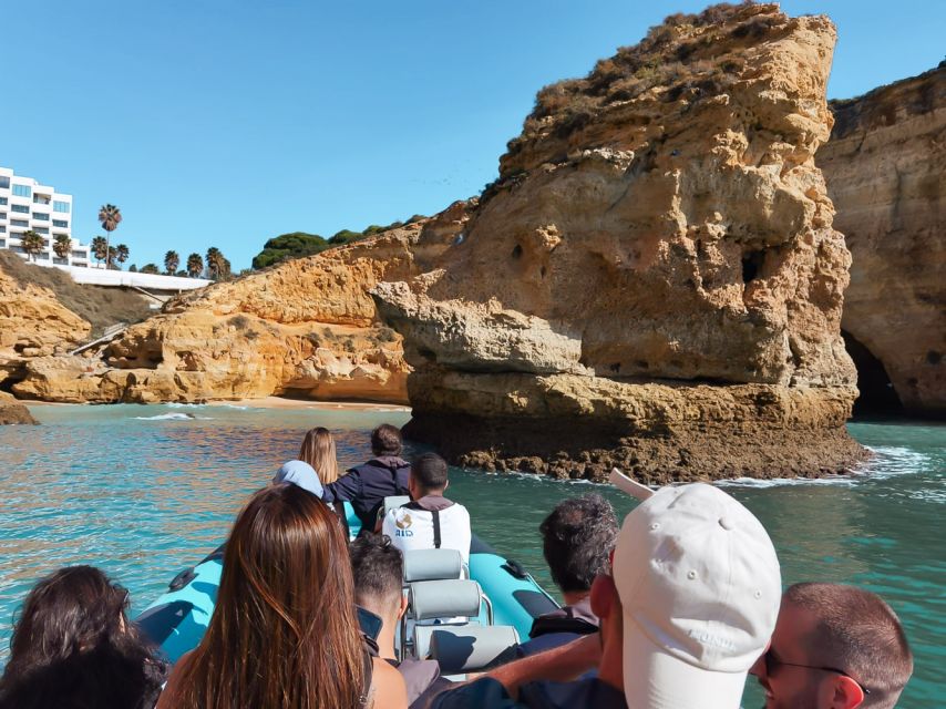 Portimão: Benagil Cave and Praia de Marinha Boat Tour - The return ride and possible dolphins