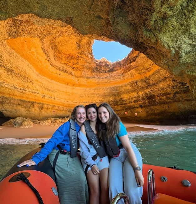 Portimão: Benagil Caves and Coastline Boat Tour - Carvoeiro from the sea