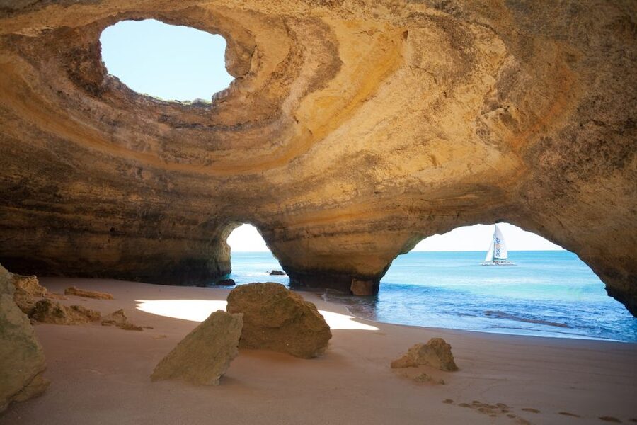 Portimao: Benagil Caves & Coastline Cruise - Portimão Marina is an easy place to start