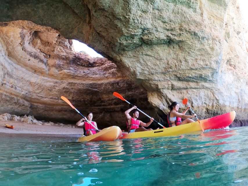 Portimão: Benagil Caves Speedboat and Kayak Guided Tour - What the boat ride is really like