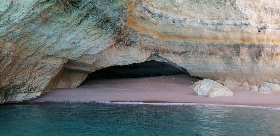 Portimão: Benagil Sea Caves Speedboat Adventure Tour - Portimão, Ferragudo, and the first coastal views