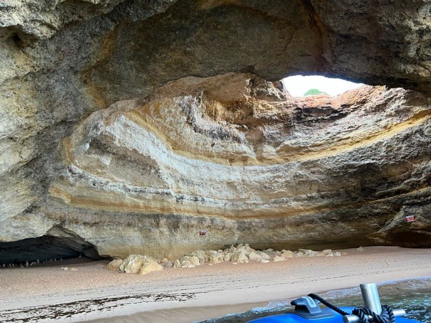 Portimao: Boat trip to the Benagil Cave - The ride back gives you one last coastal view