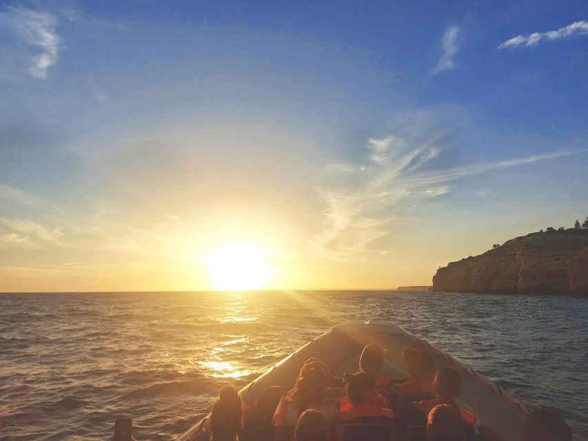 Portimão: Carvalho & Marinha Beach, Benagil Cave Boat Tour - The western cliffs and small coves
