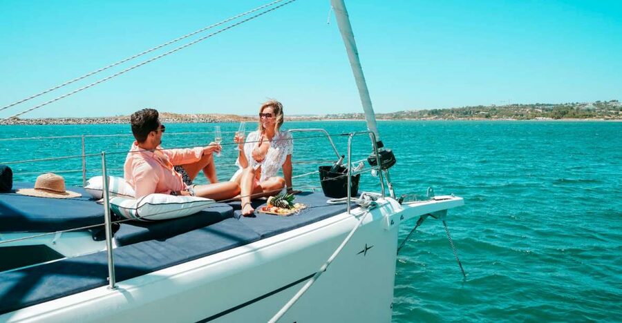 Portimao: Half-Day Sailing Yacht Cruise to the Benagil Caves - What to expect near Benagil