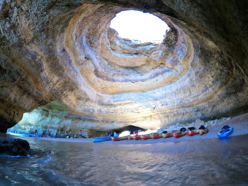 Portimão: Kayak Tour of Benagil Caves - Reaching Benagil Sea Cave