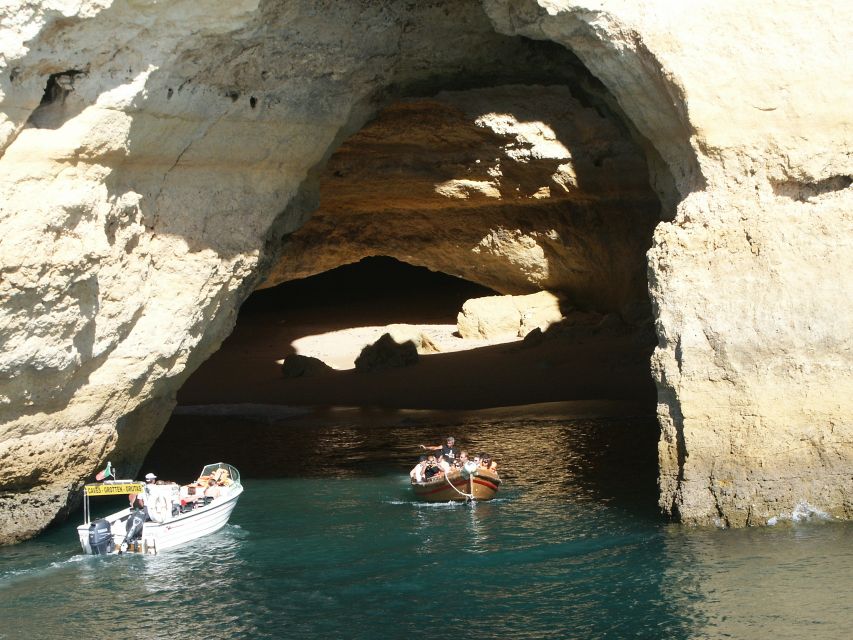 Portimão: Pirate Ship Cave Cruise - The Return Cruise and Dolphin Watch