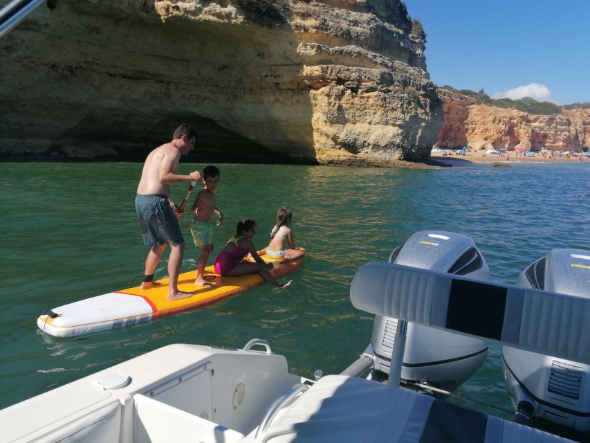Portimão: Private Benagil Cave Boating Tour - Carvoeiro, Algar Seco, and Alfanzina Lighthouse